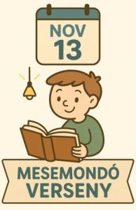 Mesemondó verseny az alsósoknak