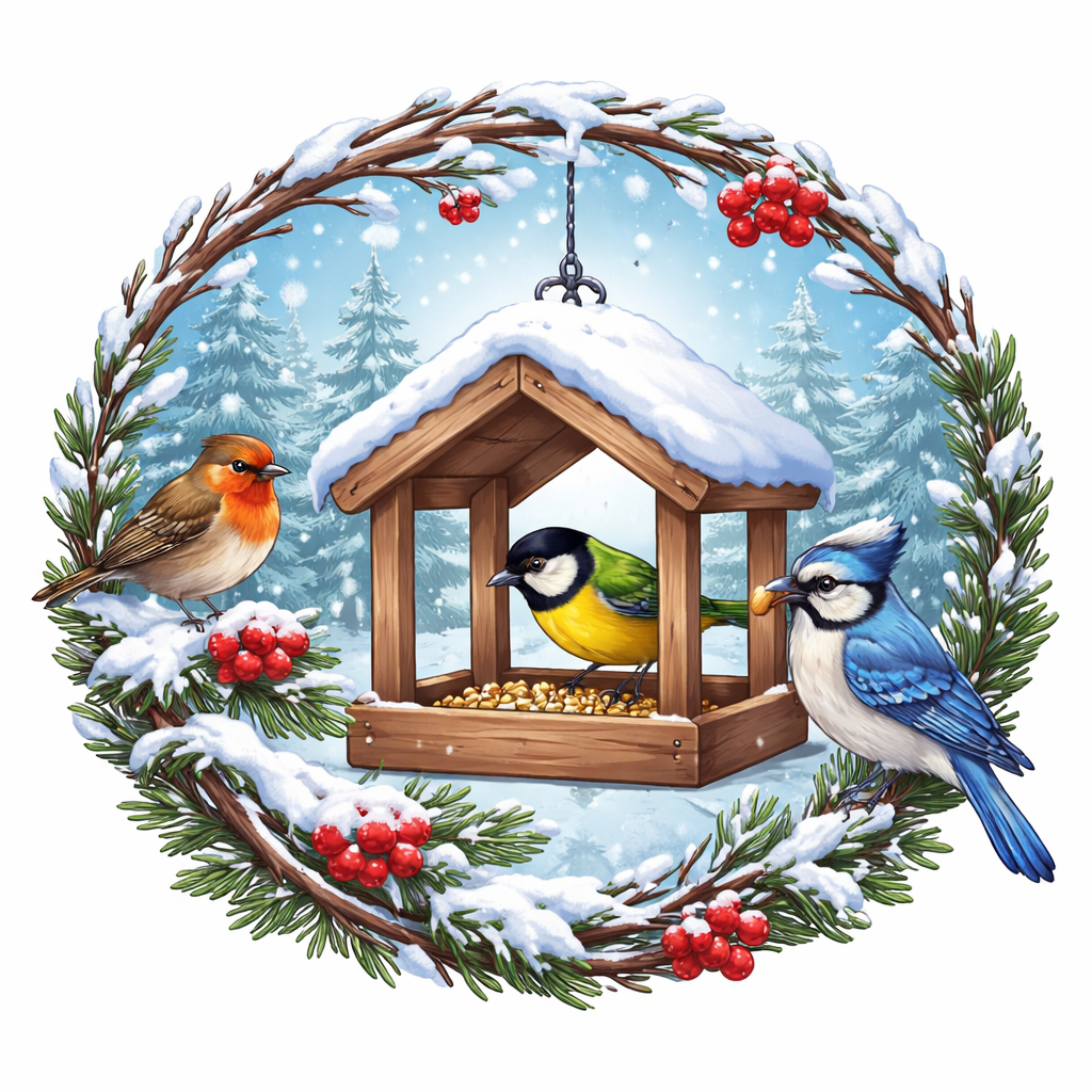 Téli madáretetés iskolánkban