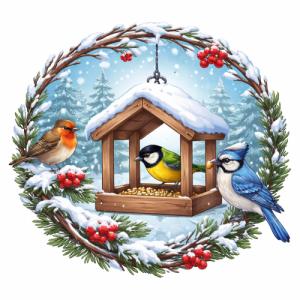 Téli madáretetés iskolánkban