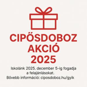 Cipősdoboz Akció 2025