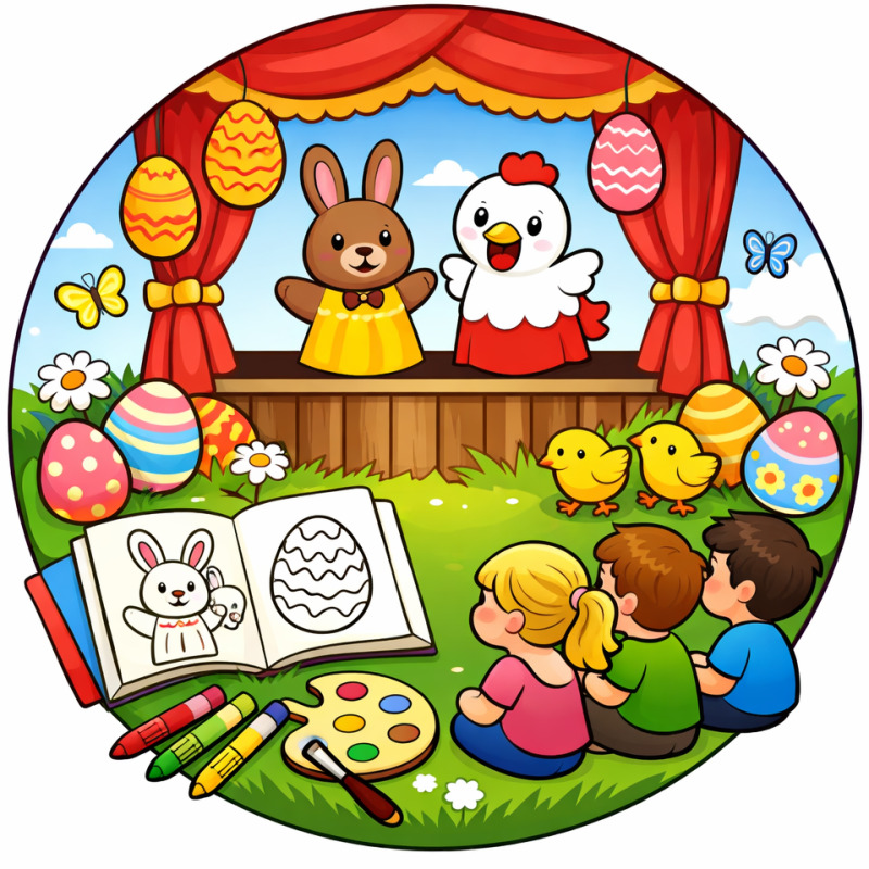 Húsvétra hangoló élményben volt részük a gyerekeknek!